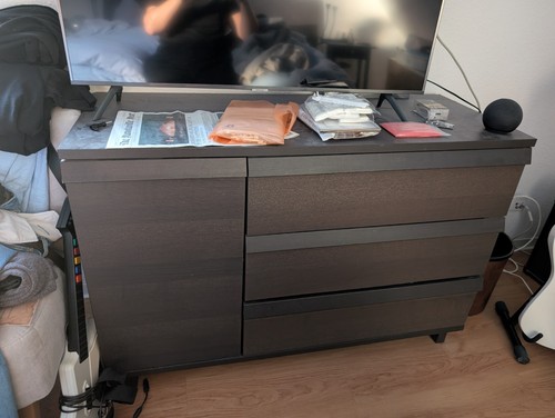 Kommode dunkel von ikea - dunkel,