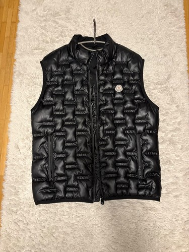 Moncler herren weste schwarz - weste,