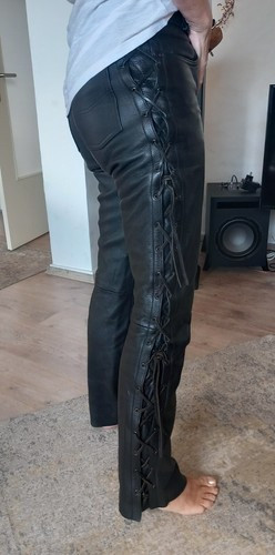 Vanucci bikerhose lederhose - vanucci,