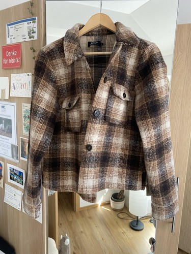 Only jacke kariert karo beige - only,