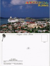 St. John`s Hafen Kreuzfahrtschiff, West Indies Karibik Antigua 2000