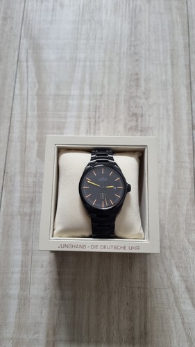 Schwarze uhr willy bogner - "willy,