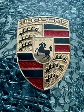 Original Porsche Lenkrad Emblem-Wappen-Airbag-911-993-996-997-955-957-GTS-Cayenn