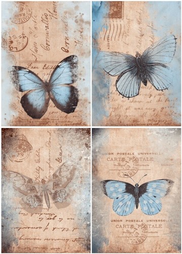 Decoupage-Bastelpapier-Softpap