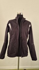 Crane Fahrradjacke Winter Damen Softshell schwarz Gr. 42