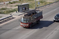 LKW Foto Foton Viehtransporter Kasachstan rot #w9uk