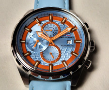 de Lorean Automatikuhr,Limitiert Nummer 32 von 33 Stück,Sonder Edition(Nr.1004)