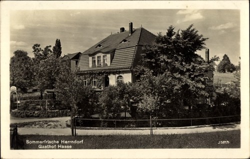 Herrndorf hetzdorf - ak,