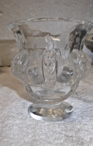 Lalique vase dampierre vögel - dampierre,
