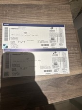 2 Tickets SDP Hannover 21.11