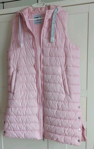 Lange steppweste rosa 44 - lange,