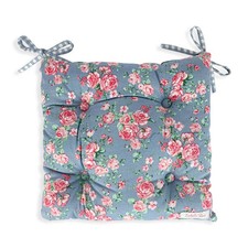 Paar Kissen Sitzbezug Blumen