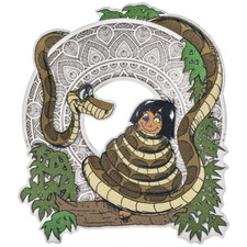 1 oz Niue Silbermünze Disney - Das Dschungelbuch - Kaa Lunar 2025 AF