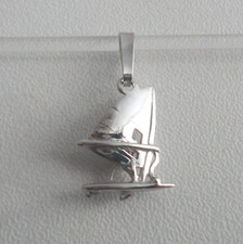 Surfbrett Anhänger Surfboard Surfer surfen maritim Wassersport Meer Silber 925/-