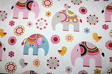 LittleHome John Lewis 2xVorhänge Verdunkelung Kinderzimmer Elefanten  185x166 cm