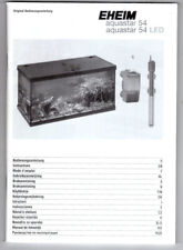 Gebrauchsanweisung -Eheim - Komplettset Aquarium Aquastar 54 / Aquastar LED 54