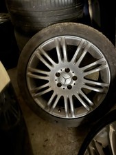 1x  Mercedes-Benz E-Klasse W211 Alufelgen 18Zoll SportPaket Grau Lackiert