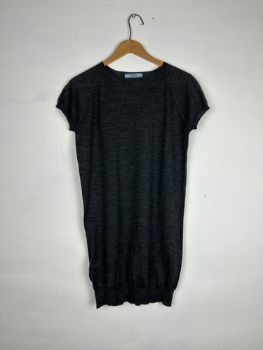 Prada graues kleid aus - prada, reiner