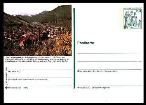 Bildpostkarte - , **