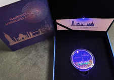 ELFENBEINKÜSTE 2000 Francs CFA 2017 BURJ KHALIFA Magnificent Landmarks at night 