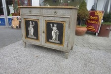 Historisch bemalte Biedermeier Anrichte um 1830