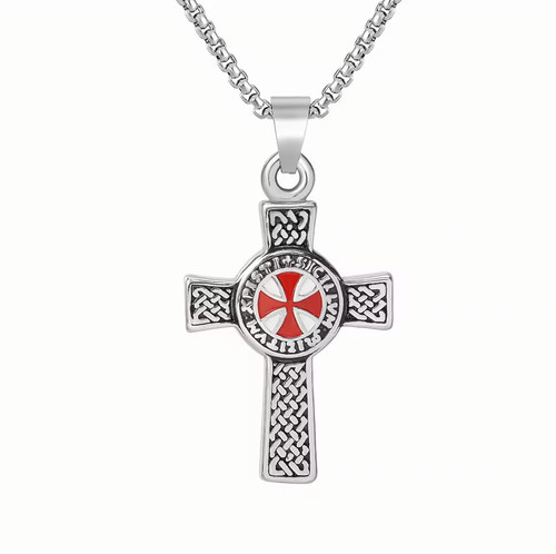 Halskette kreuz templer - halskette,