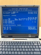 Retro Gericom Webgine MSW Pentium lll 1.1GHz  14,1 '' Display 375MB RAM Ohne HDD