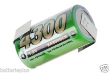Akku Einzelzelle Sub-C NIMH 4300mAh 1.2V XCell Racing | SC 430H | mit Z Lötfahne