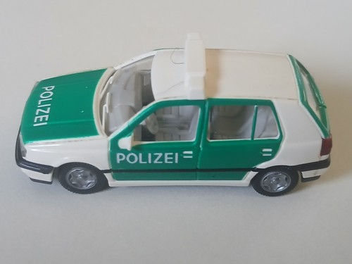 Polizeiwagen golf iii - polizeiwagen, vw