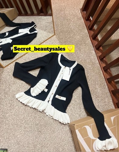 Zara pelum kontrast strick - zara,