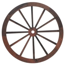 Rustikal wagenrad holz - wagenrad,