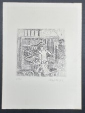 Harald metzkes radierung 1977 - metzkes,