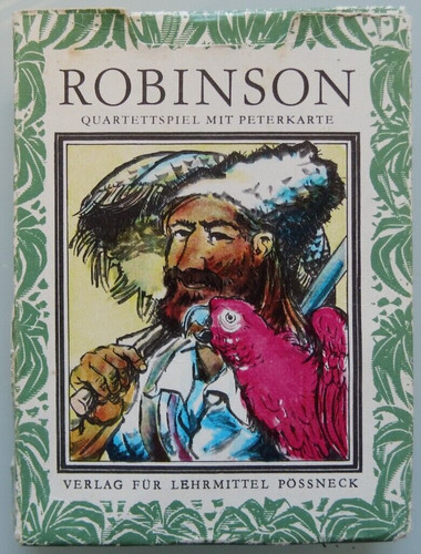 Robinson ddr quartettspiel - robinson-,