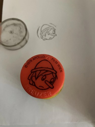 Pinocchio stempel 1978 - stempel,