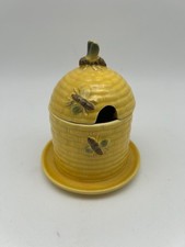 Porzellan Goebel  W. Germany - Honigtopf, Hummel- Bienenkorb 60er-70er Jahre. 