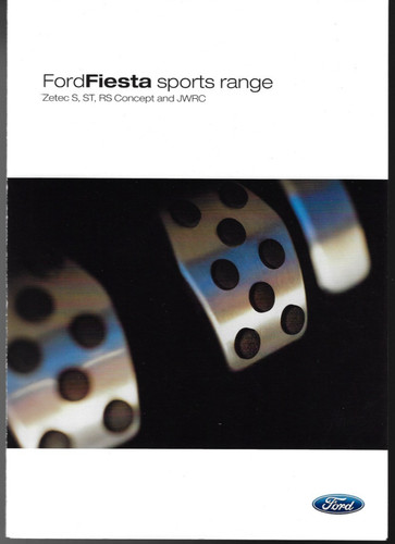 Ford fiesta sportmodelle - ford, 2004