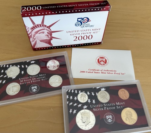 Usa united states mint - states, silver