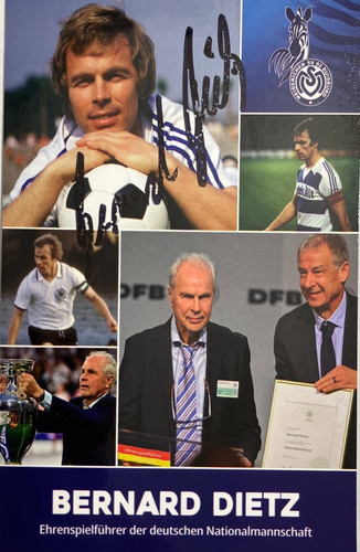 Autogramm bernard dietz - autogramm,