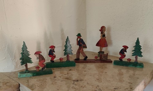 Alte holzfiguren - alte,