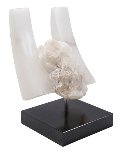 Alabaster figur skulptur - alabaster,