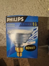 1 x PHILIPS PAR38  E27 Strahler Pressglaslampe Lampe  80W  FLOOD Incandescent
