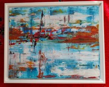 Gemälde abstrakt unikat - gemälde, acryl
