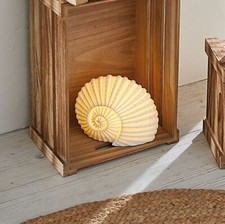 LED Muschel maritim weiße