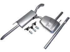 Auspuff Mitte/hinten Auspuffanlage für VW Passat 35i 1,6 1,8 2,0 i Kombi  93-96