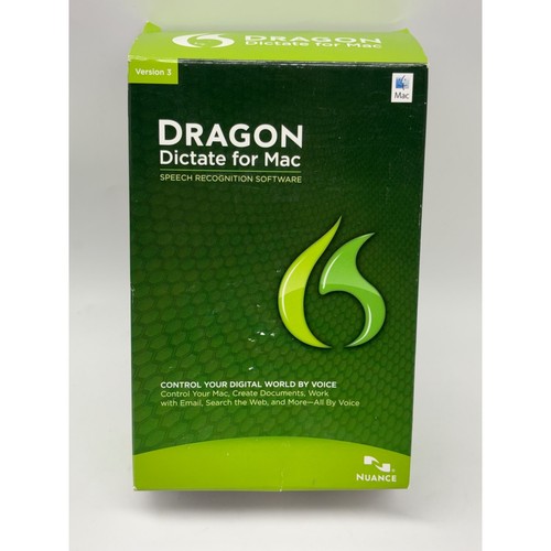Nuance dragon dictate - nuance, mac