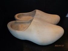 Holzschuhe Pfälzer Klompen Holzclogs L.30cm Handarbeit