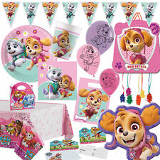 PAW PATROL - Geschirr Deko Kindergeburtstag Kinder Geburtstag Party Skye Everest