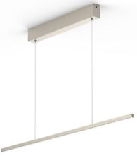 EVOTEC LED Decken Pendel Leuchte Lampe eXiro Aluminium Edelstahl 90x1cm