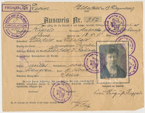 130164 ausweis für einreise - ausweis,