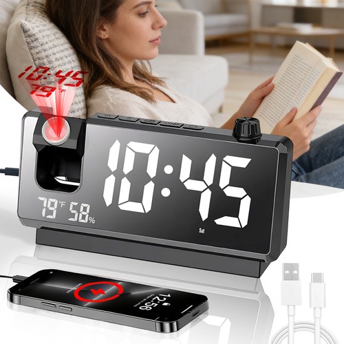 Led wecker mit projektion - mit,